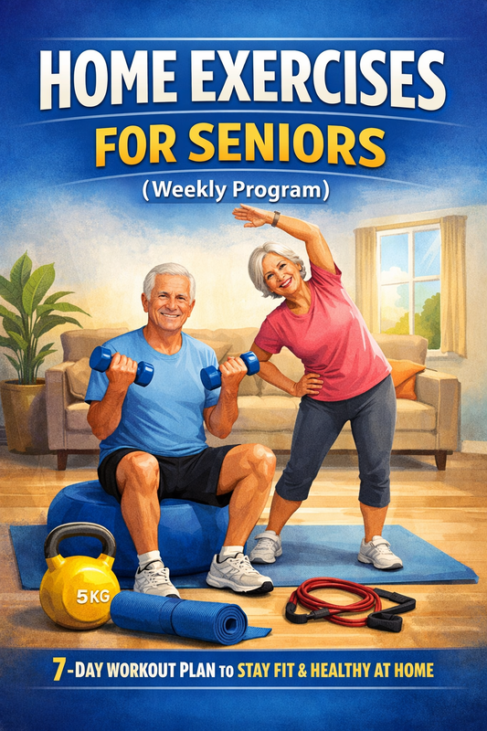 Home Exercises for Seniors (Weekly Program).