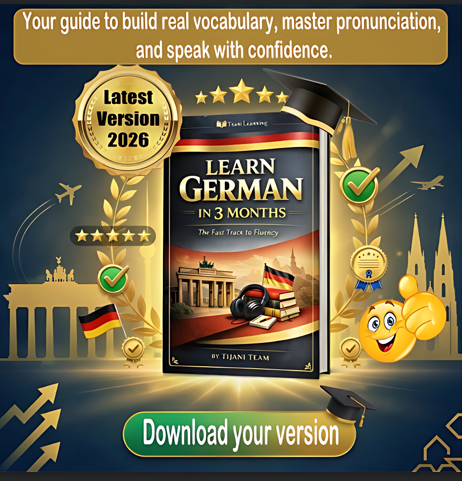 E-book: Learn German in 3 Months.