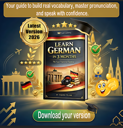 E-book: Learn German in 3 Months.