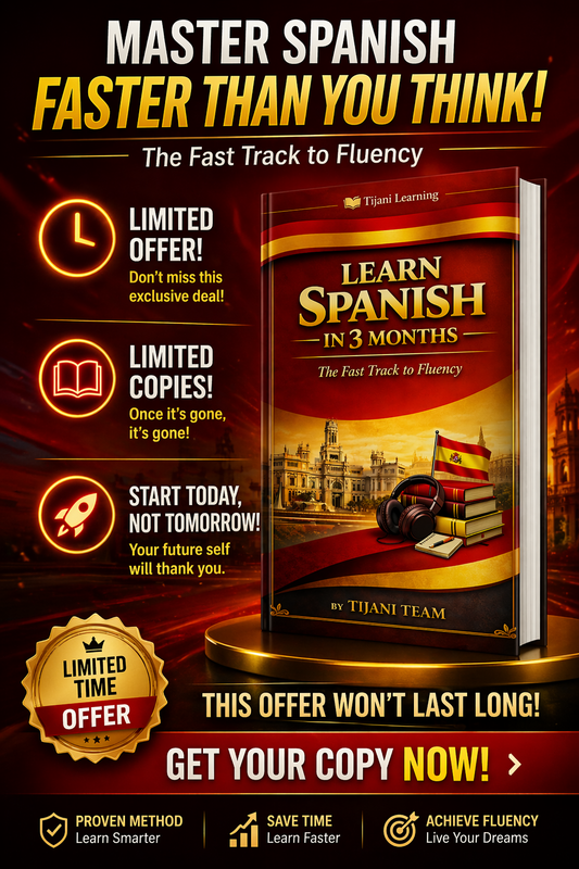 Learn Spanish in 3 months.