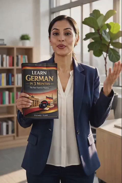 E-book: Learn German in 3 Months.